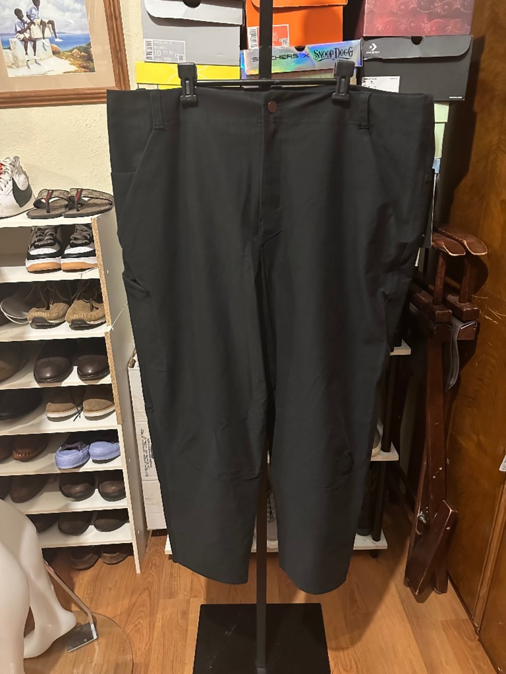 Lululemon Natural Utilitech Relaxed Tapered 4 Way Stretch Pants